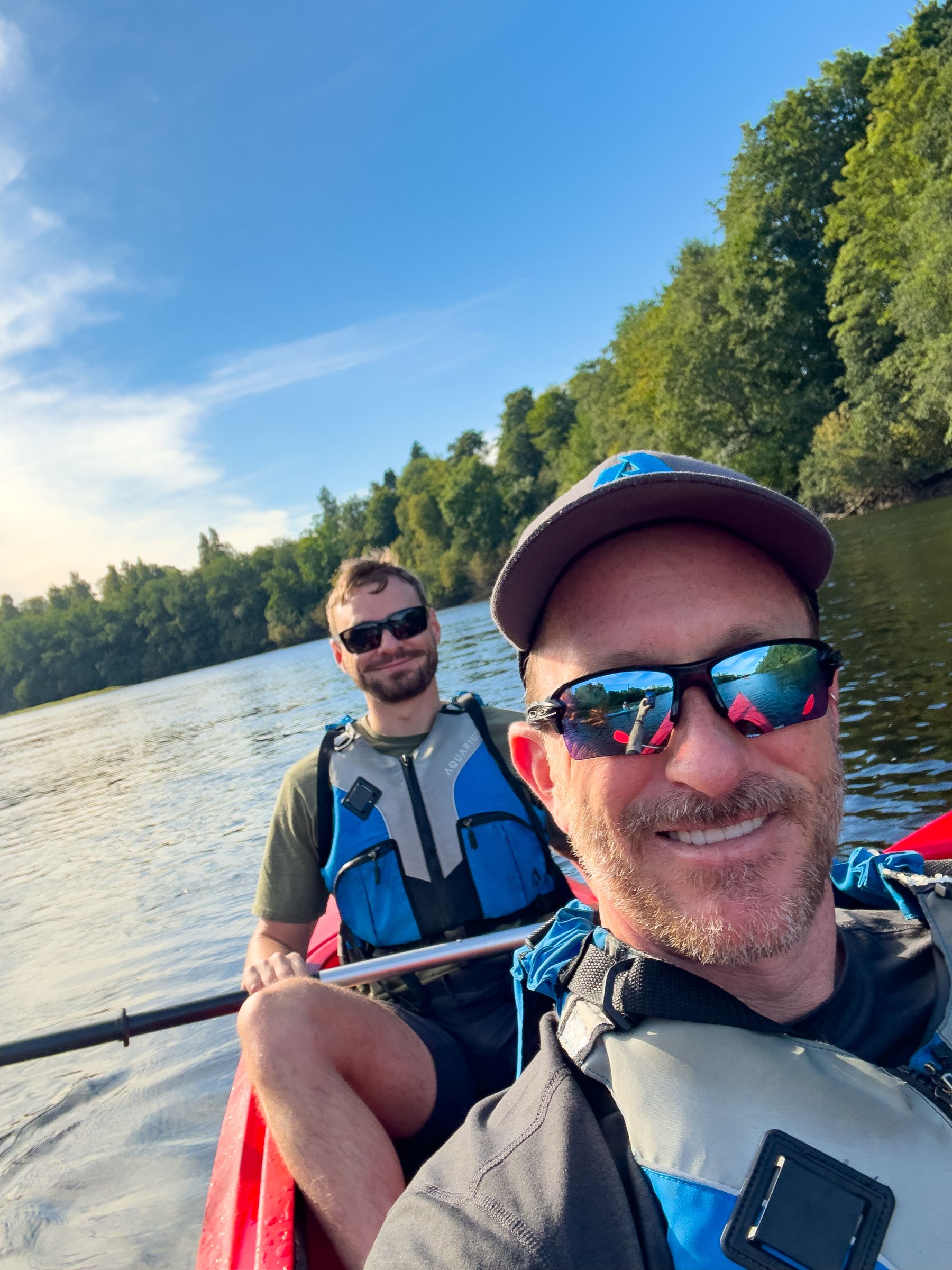 Me and Seth Paddle Down Kanalen, Trondheim VERT.